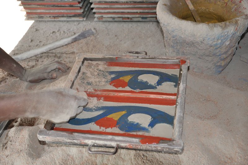 homemade tiles making kochi village tour (3)